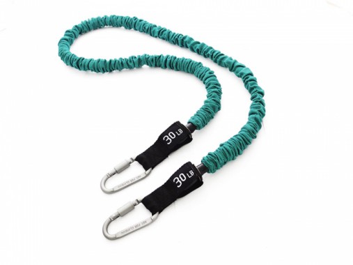 Набор эспандеров трубчатых в защитных чехлах (5 шт.) и аксессуаров в сумке