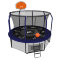 Батут пружинный с защитной сеткой UNIX line SUPREME GAME 10ft Батут UNIX line SUPREME GAME 10 ft + Basketball синий