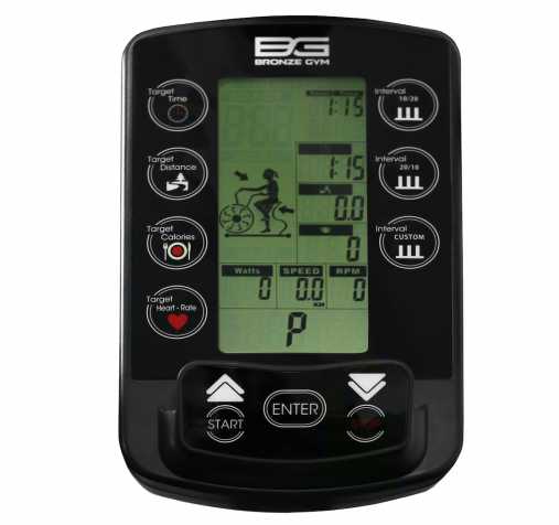 Аэробайк коммерческий BRONZE GYM A1000M PRO TURBO с мультипоручнями Аэробайк коммерческий BRONZE GYM A1000M PRO TURBO с мультипоручнями