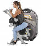 Бицепс сидя HOIST CL-3102 серебристый/черный