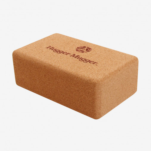 Блок для йоги HUGGER MUGGER Cork Yoga Block пробковый Блок для йоги HUGGER MUGGER Cork Yoga Block пробковый