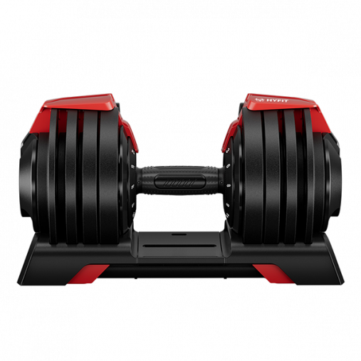 Пара регулируемых гантелей HYFIT SINGLE 24 кг (2,5-24кг) с поворотной ручкой