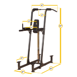 Стойка "Турник-Брусья-Отжимания" Body-Solid FCD