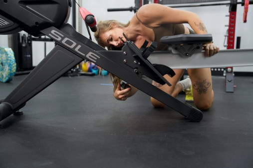 Гребной тренажер аэромагнитный Sole SR550 (2023)