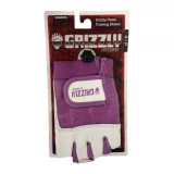 Перчатки для фитнеса женские GRIZZLY Fitness Training Gloves размер L, кожа, бело-фиолетовый Перчатки для фитнеса женские GRIZZLY Fitness Training Gloves размер L, кожа, бело-фиолетовый