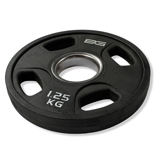 Диск олимпийский черный 1,25 кг BRONZE GYM полиуретан