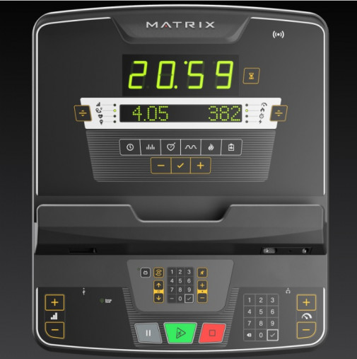 Эллиптический тренажер Matrix Endurance. Консоль LED