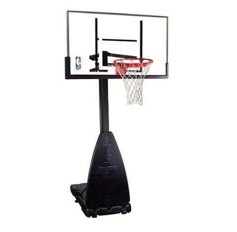 Мобильная стойка Spalding NBA Platinum 60" Square Acrylic