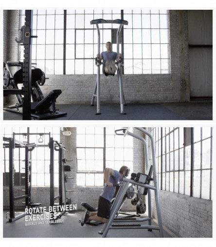 Турник-Пресс-Брусья MATRIX Magnum MG-A63C (цвет: черный)