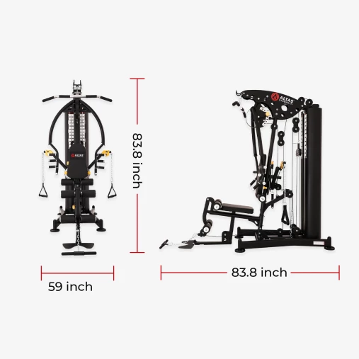 Многофункциональная станция REBEL G7 (ATLAS AL-179) со встроенным стеком 95 кг Многофункциональная станция REBEL G7 (ATLAS AL-179) со встроенным стеком 95 кг