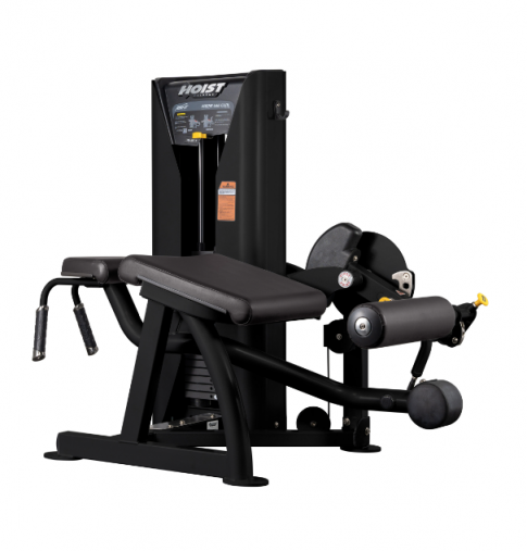 Сгибание ног лежа HOIST ROC-IT RS-2408 тренажер грузоблочный со стеком 81кг