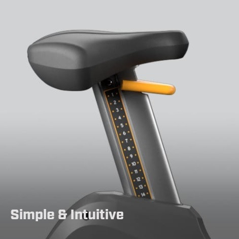Вертикальный велотренажер Matrix Performance. Консоль Touch Base Вертикальный велотренажер Matrix Performance. Консоль Touch Base