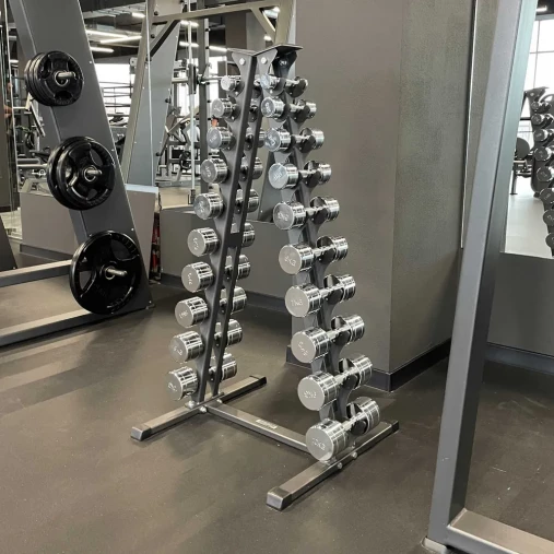 Стойка для гантелей PROFI-FIT 2067C (1-10 кг), подставка на 10 пар DHZ