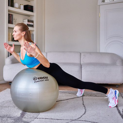 Гимнастический мяч TOGU ABS Powerball 75 см красный Гимнастический мяч TOGU ABS Powerball 75 см красный