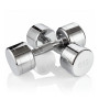 Набор гантелей хром (пары) от 1-10 кг VictoryFit VF-SET110-CR