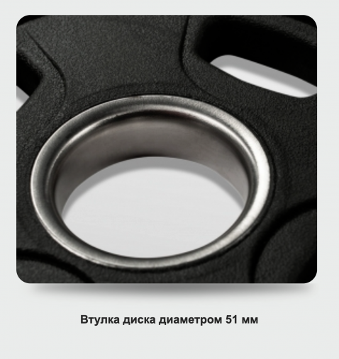 Диск олимпийский обрезиненный черный 25 кг BRONZE GYM Диск олимпийский обрезиненный черный 25 кг BRONZE GYM