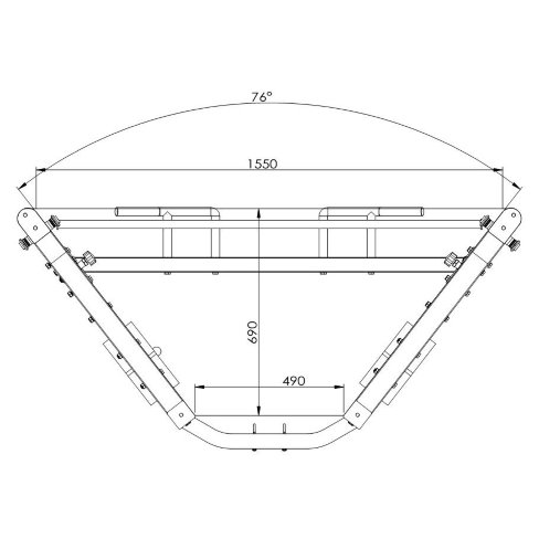 Двойная блочная стойка Protrain HCXK-1011 Двойная блочная стойка Protrain HCXK-1011