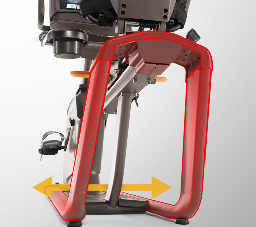 Велоэргометр Matrix R50XUR горизонтальный домашний с 22-дюймовым сенсорным дисплеем Велоэргометр Matrix R50XUR горизонтальный домашний с 22-дюймовым сенсорным дисплеем