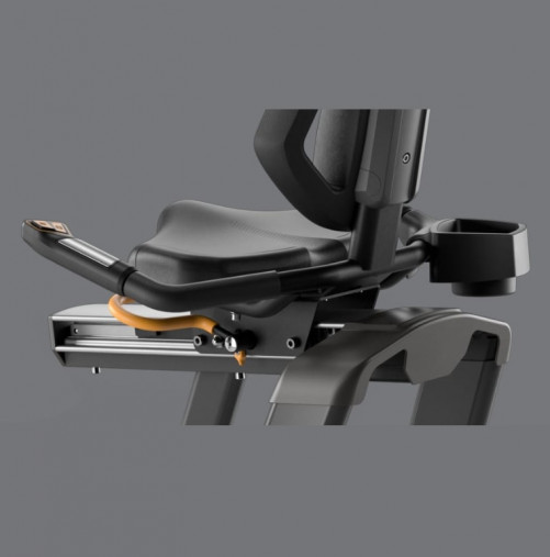 Горизонтальный велотренажер Matrix Lifestyle. Консоль Premium LED