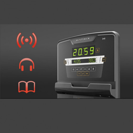 Горизонтальный велотренажер Matrix Lifestyle. Консоль LED Горизонтальный велотренажер Matrix Lifestyle. Консоль LED