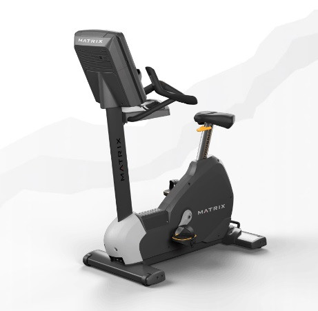 Вертикальный велотренажер Matrix Performance. Консоль LED