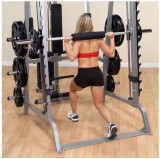 Машина Смита Body Solid GS348Q с тягой и стеком 90 кг