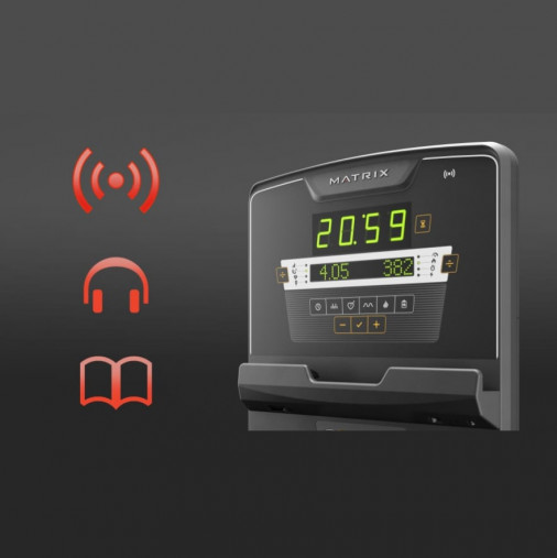 Вертикальный велотренажер Matrix Lifestyle. Консоль LED Вертикальный велотренажер Matrix Lifestyle. Консоль LED