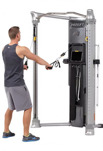 Силовой мультикомплекс функциональный тренажер Hoist Mi6 (максимальная комплектация, два стека по 91 кг) Силовой мультикомплекс функциональный тренажер Hoist Mi6 (максимальная комплектация, два стека по 91 кг)