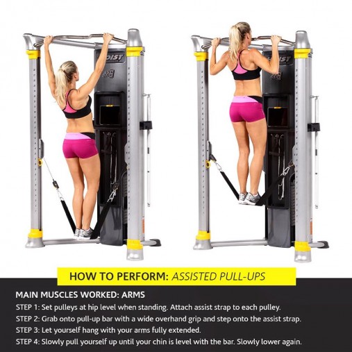 Силовой мультикомплекс функциональный тренажер Hoist Mi6 (максимальная комплектация, два стека по 91 кг) Силовой мультикомплекс функциональный тренажер Hoist Mi6 (максимальная комплектация, два стека по 91 кг)