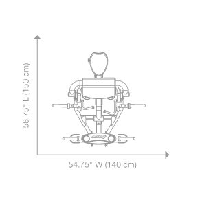 Tpeнaжep Бицепс сидя Hoist RPL-5102 на свободных весах