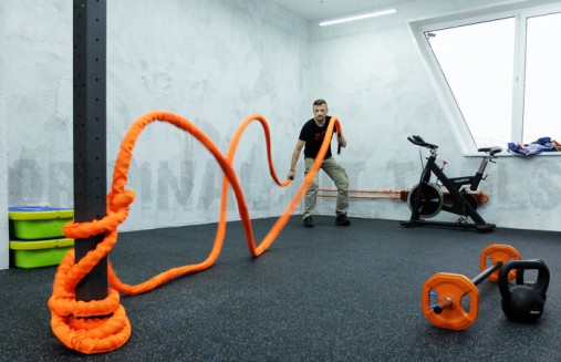 Канат для функционального тренинга 38 мм х 12 м Канат для функционального тренинга 38 мм х 12 м