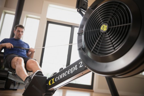 Гребной тренажер Concept 2 model D c монитором PM5 (черный) Гребной тренажер Concept 2 model D c монитором PM5 (черный)