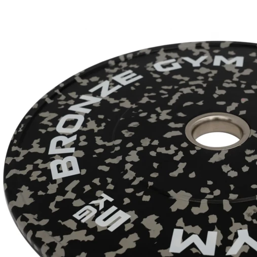 Диск бамперный BRONZE GYM камуфляж серый 5 кг арт. BGBMC05