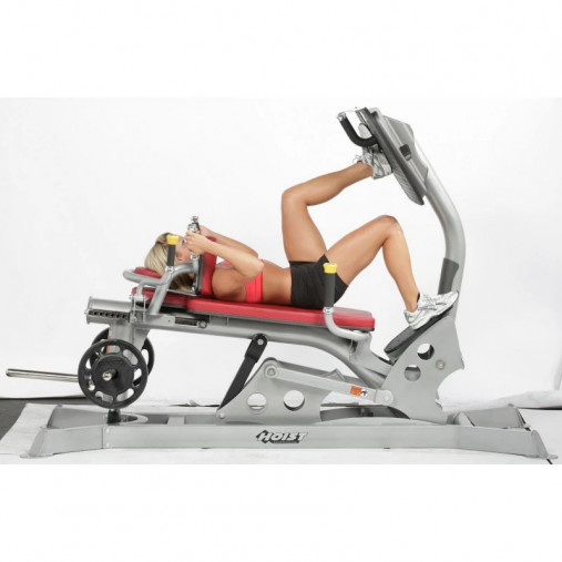 Жим ногами нагружаемый дисками HOIST ROC-IT RPL-5403 матовый черный/черный