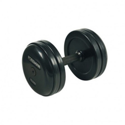 Гантели фиксированные обрезиненные в сборе FOREMAN FP/RUB-EPR/10KG, пара