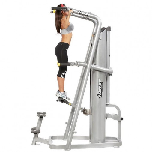 Подтягивание, отжимание с помощью, на прямых ногах. Гравитрон HOIST ROC-IT RS-1700 черный Подтягивание, отжимание с помощью, на прямых ногах. Гравитрон HOIST ROC-IT RS-1700 черный