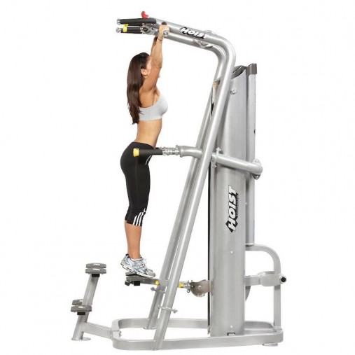 Подтягивание, отжимание с помощью, на прямых ногах. Гравитрон HOIST ROC-IT RS-1700 черный Подтягивание, отжимание с помощью, на прямых ногах. Гравитрон HOIST ROC-IT RS-1700 черный