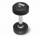 Набор обрезиненных гантелей BRONZE GYM (пара) 27.5-50 кг - 10 пар, шаг 2,5 кг